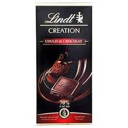 Tablette 150G Chocolat Creation Coulis Chocolat 70% Lindt