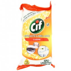Cif Lingettes Cuisine X120