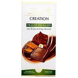 Tablette 150G Chocolat Lait Praline Feuille Lindt