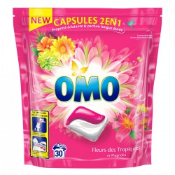 Omo Caps 2En1 Trop&Magnol X30