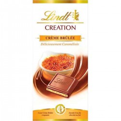 Tablette 150G Chocolat Creation Creme Brulee Lindt