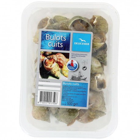 500G Bulots Cuits