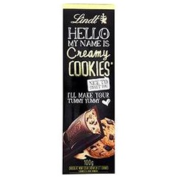 Tablette 100G Chocolat Hello Cookies Lindt
