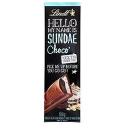 Tablette 100G Chocolat Hello Sundae Lindt