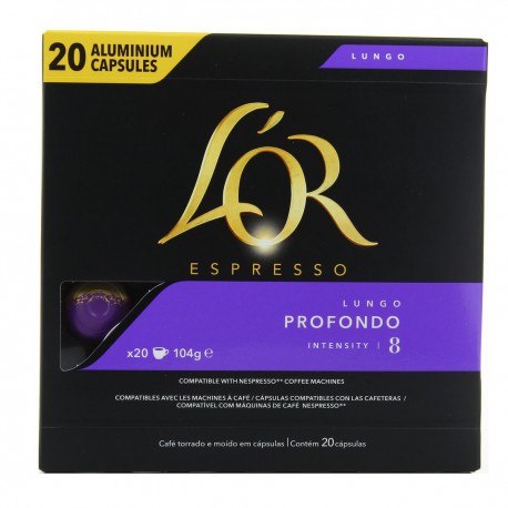 X20Caps Espresso Profondo L Or