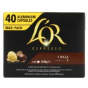 X40Caps Espresso Forza L Or