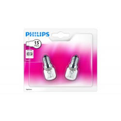 2 Tubes Four 15W E14 Philips