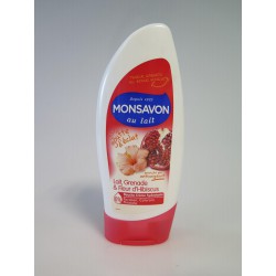 Flacon 250Ml Douche Grenade/Hibiscus Monsavon