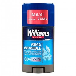 Williams Déodorant Williams Peaux Sensibles Stick 75Ml
