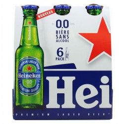 Pack 6X25Cl Heineken 0Ø