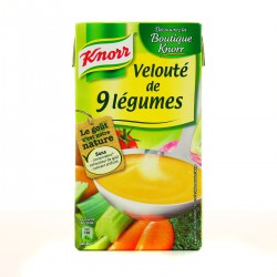 Knorr Soupe Velouté De 9 Légumes Knorr Brique 1 Litre
