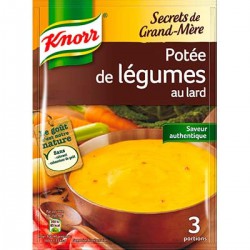 70G Soupe Deshydratee Potee Legumes Lard Knorr