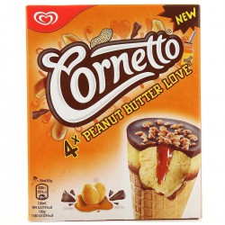 4 Cones Cornetto Peanut 240G