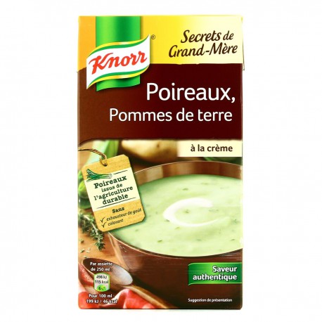 1L Spe Poireaux Pdt Crem Knorr