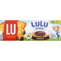 Lu Gâteaux Chocolat Lulu L'Ourson La Boite De 5 - 150 G