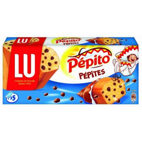 Lu Pepito Choco Pepites X5 150G