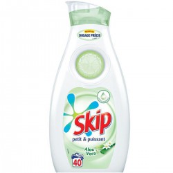 40 Lavages Lessive Aloe Vera Skip