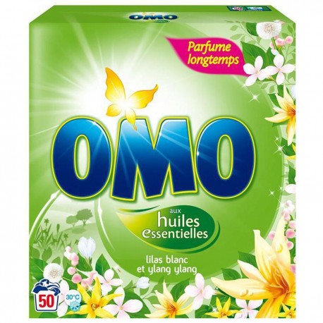 Omo Pdre Lilas Blanc 50M 3.5Kg