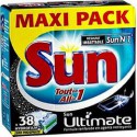 38 Doses Lave Vaisselletout En 1 Ultimate Sun