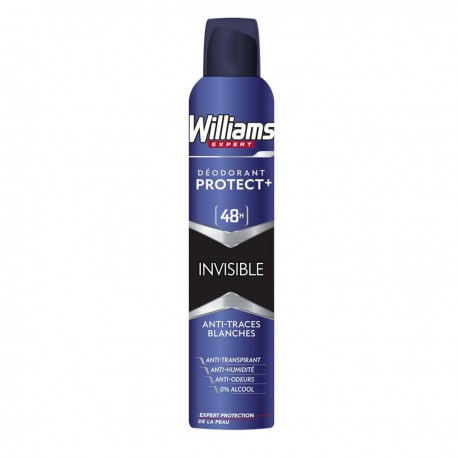 200Ml Deodorant Invisible Williams