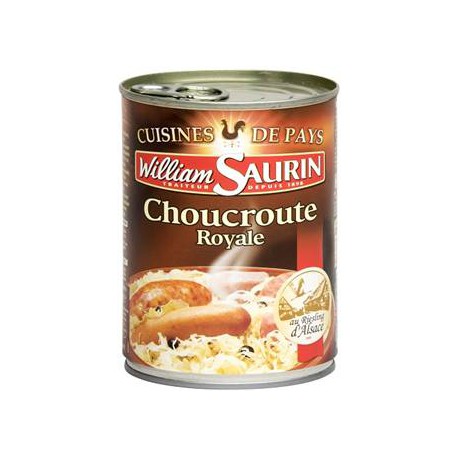 William Saurin Choucroute Royale Carte Brasserie 4/3