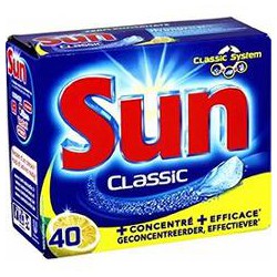 40 Doses Lave Vaisselle Z Classic Citron Sun