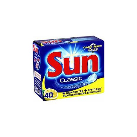 40 Doses Lave Vaisselle Z Classic Citron Sun