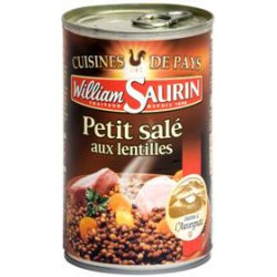 William Saurin Petit Salé Aux Lentilles William Saurin 1/2 420G