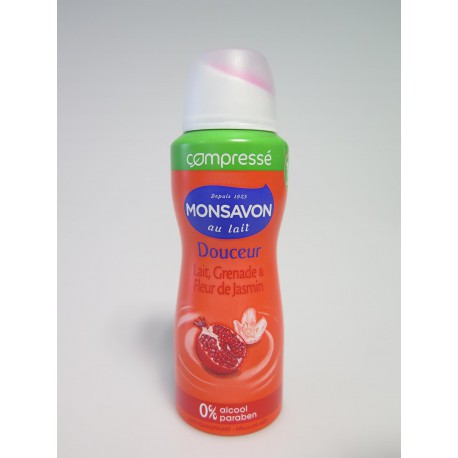100Ml Deodorant Compact Grenade Monsavon