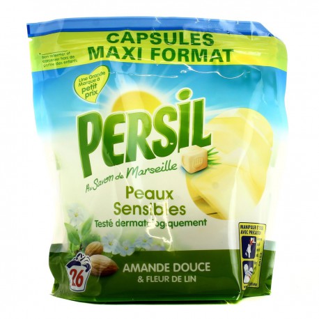 26 Capsules Doy Lessive Peau Sensible Persil