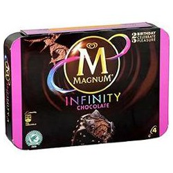4X110Ml 4 Magnum Infinity Chocolat Miko