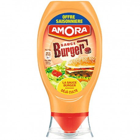 Flacon Sauce Burger 448G Amora Offre Speciale