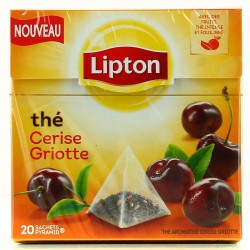 Bte 20Saint Pyramide The Noir Cerise Griotte Lipton