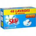 96 Tablettes Lessive Active Clean Skip