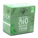 Infusion Menthe Thym Bio 20Sach.Pyramide Elephant