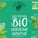 Infusion Verveine Menthe Bio 20Sach.Pyram.Elephant