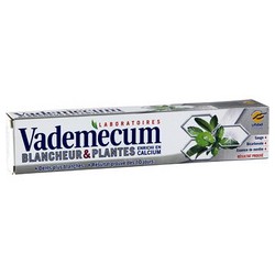 Tube 75Ml Dentifrice Blancheur Plantes Vademecum