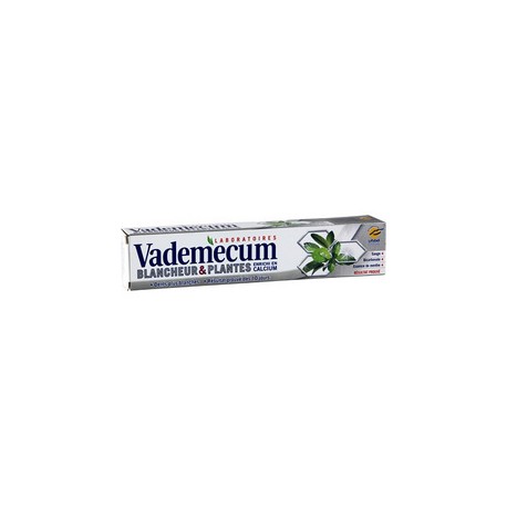 Tube 75Ml Dentifrice Blancheur Plantes Vademecum