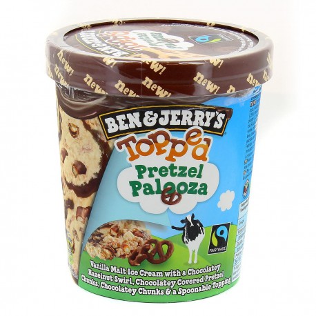 470Ml Topp Pretzel B&J