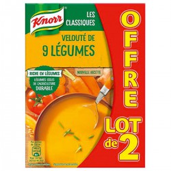 Lot.2 Brick Lit Veloute 9 Legumes Knorr