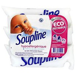 3X250Ml Assouplissant Concentre Hypoalergenique Soupline