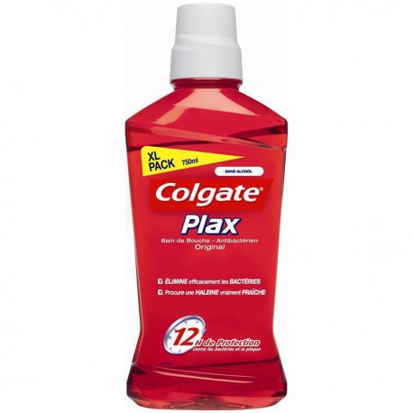 Flacon 750Ml Bain De Bouche Classique Plax Colgate