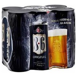 Pack 6X25Cl Biere Blonde Originalbavaria 8,6°