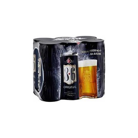 Pack 6X25Cl Biere Blonde Originalbavaria 8,6°