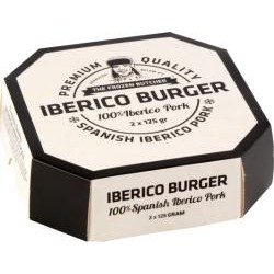 The Frozen Butcher Iberico Pork Burger, 2 X 125 G