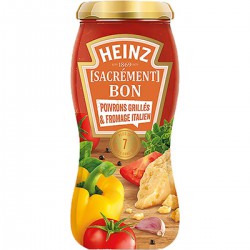 Sauce Pour Pates Poivrons Fromage 490G Heinz
