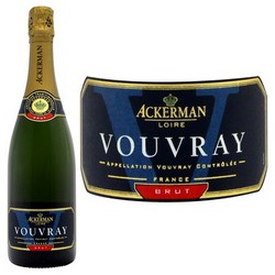 Ackerman Vouvray Brut 12%V Bouteille 75Cl
