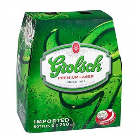 Bouteille 6X25Cl Biere Grolsch