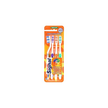 Signal Brosse A Dents Souple X4
