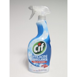 Pistolet 750Ml Nettoyant Power Cream Salle De Bain Cif